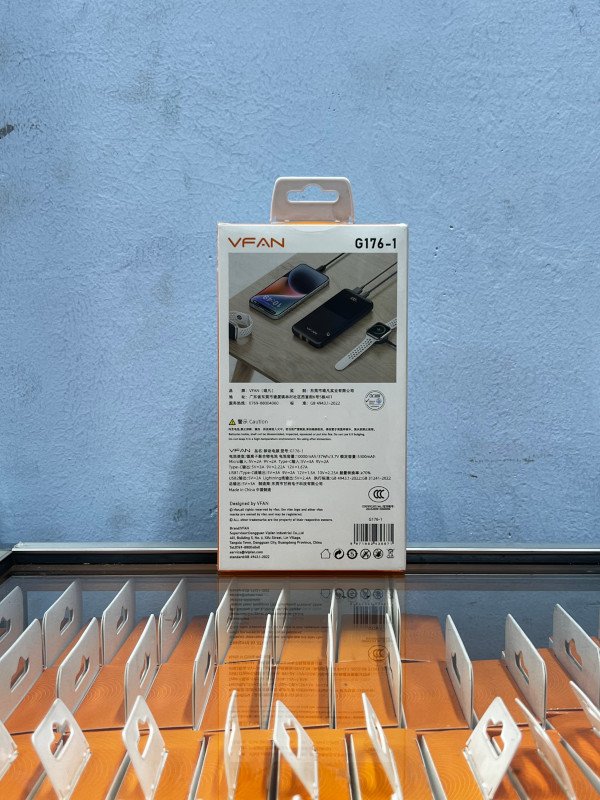 vfan superfast charging powerbank